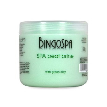 BINGOSPA Solanka borowinowa SPA z zieloną glinką 600g  